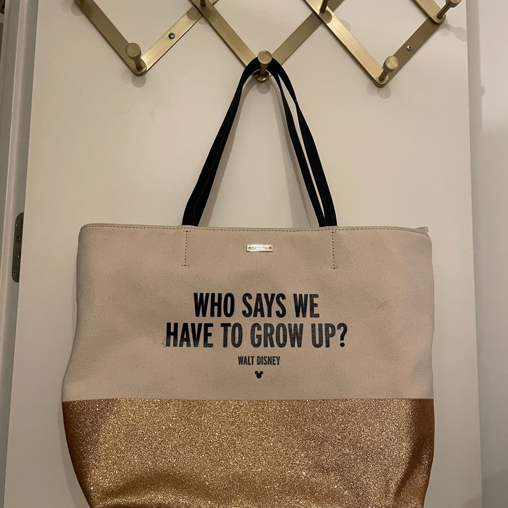 Kate Spade Disney Tote Bag and Zippered Pouch